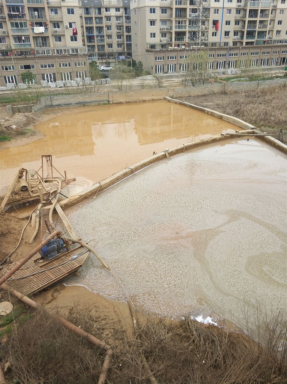 太平沉淀池淤泥清理-厂区废水池淤泥清淤